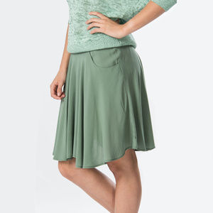 ▪️Skunkfunk | Sage Green Organic Cotton Skirt